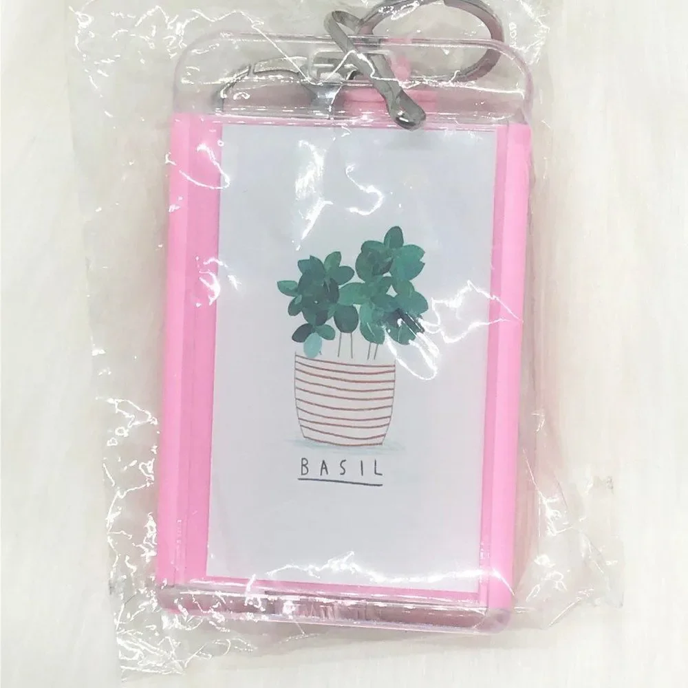 🔮 5/$25 Pastel Pink‎ Plastic Luggage Tag